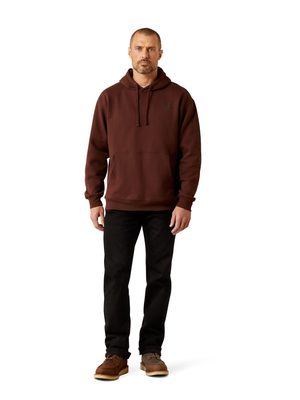 Chandail à capuchon Logo Deep Mahogany - Homme