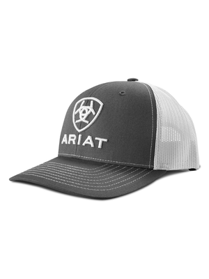 Casquette Ariat® Logo Brodé Gris - Enfant