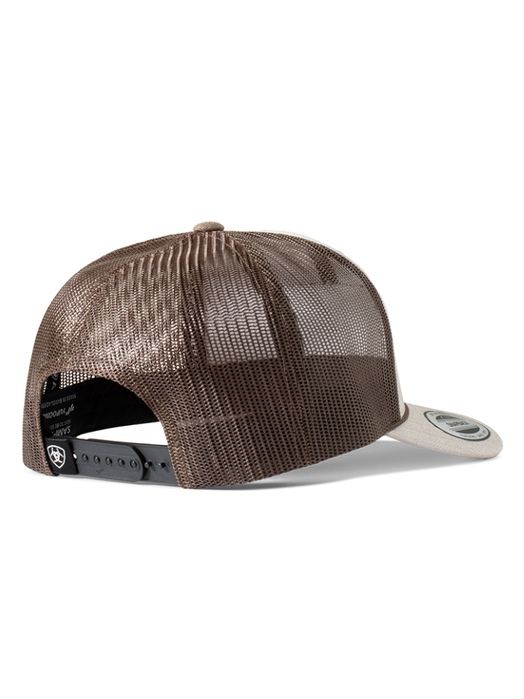 Casquette Ariat® Suede Patch Tan
