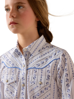 Grace Western Shirt - Girl