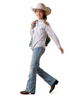Grace Western Shirt - Girl