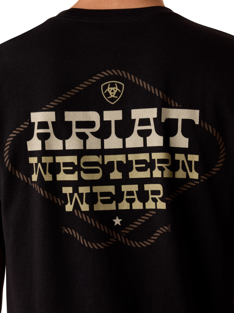 T-Shirt Country & Western Lockup - Homme