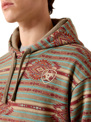 Chandail à capuchon Color Block Brindle Southwest - Homme