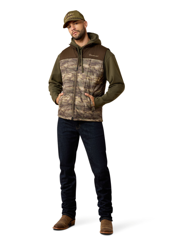 Veste sans manches isolée Crius Wren Camo - Homme