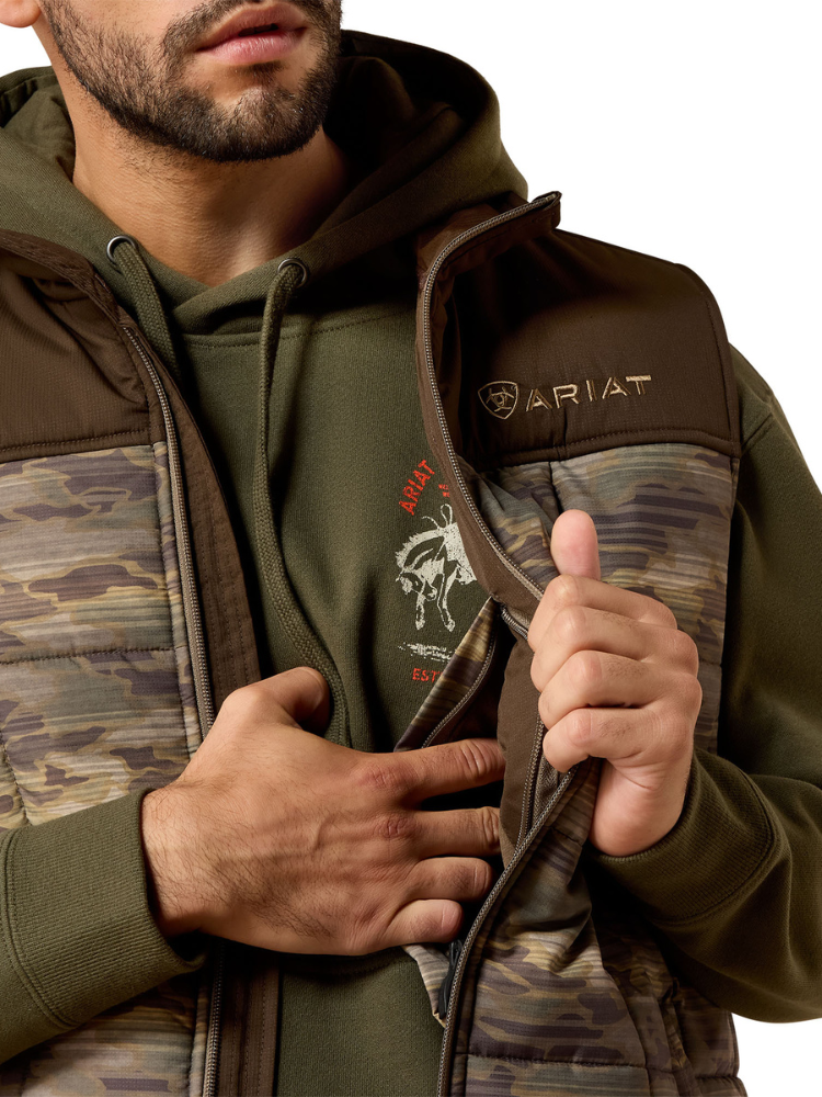 Veste sans manches isolée Crius Wren Camo - Homme