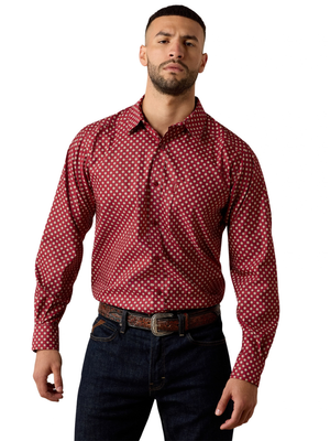 Chemise Western Everything Classic Fit Biking Red Geo Print - Homme