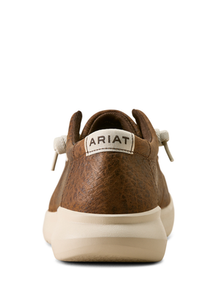 Soulier Hilo Warm Brown Elephant Print - Homme