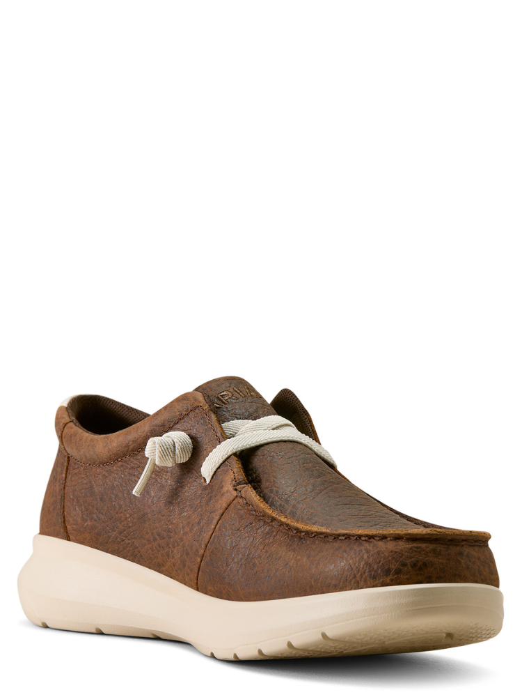Soulier Hilo Warm Brown Elephant Print - Homme