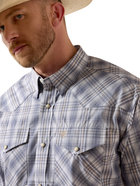 Chemise de cowboy occidentale élégante brodée à manches longues pour homme, chemise boutonnée pour banquet, Noir Chemise de cowboy occidentale élégante brodée à manches longues pour homme, chemise boutonnée pour banquet, Noir