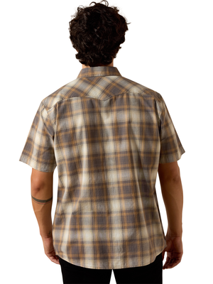 Chemise manches courtes Retro Helix Fitted - Homme