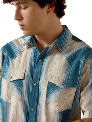 Men's Retro Hyland Fitted Short Sleeve Shirt