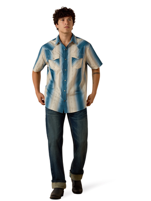 Men's Retro Hyland Fitted Short Sleeve Shirt