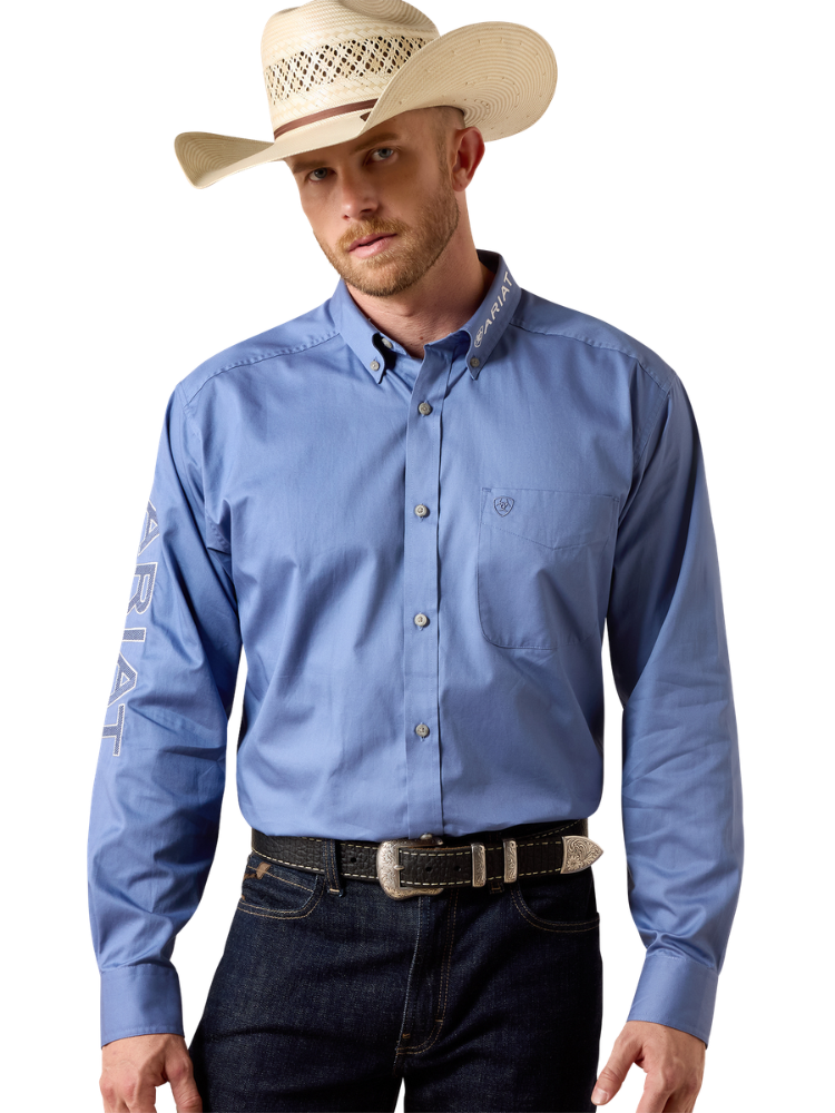 Chemise Western Team Logo Lightweight Twill Classic Colonial - Homme
