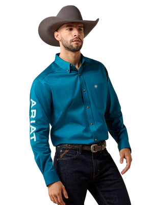 Chemise Ariat Team Logo Twill Classic Fit - Homme