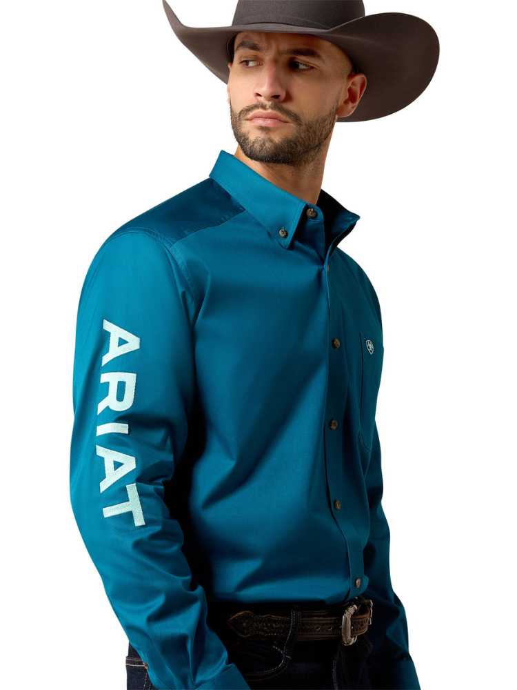 Chemise Ariat Team Logo Twill Classic Fit - Homme