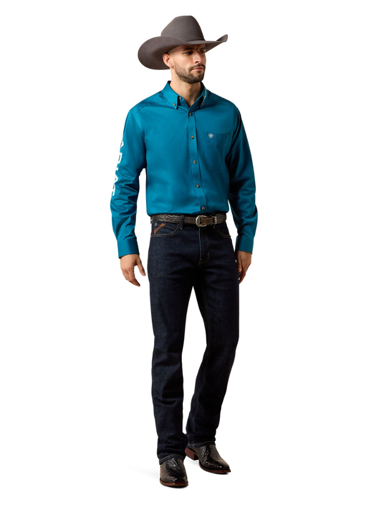 Chemise Ariat Team Logo Twill Classic Fit - Homme