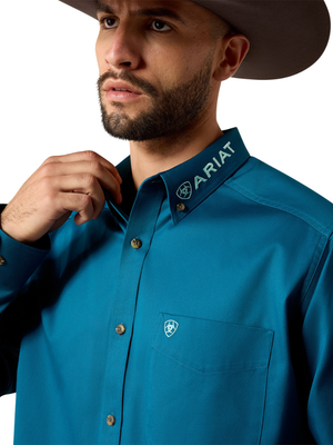 Chemise Ariat Team Logo Twill Classic Fit - Homme