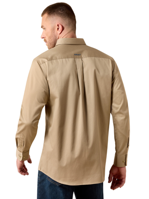 Chemise Western Team Logo Twill Savannah Tan - Homme