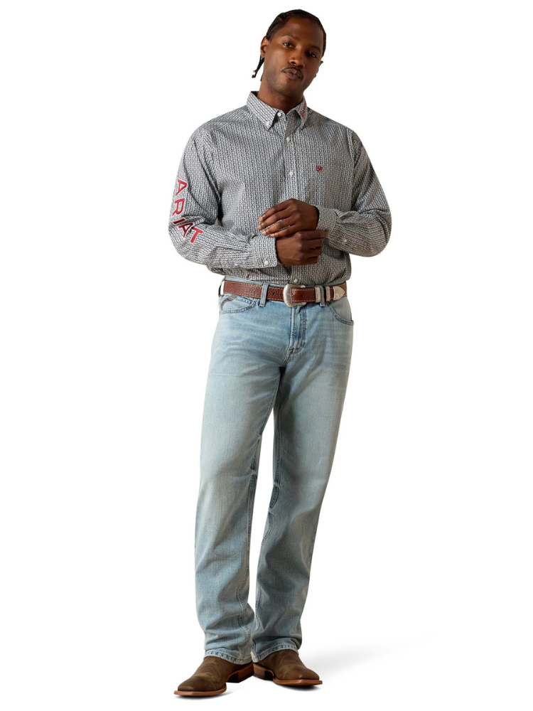 Chemise Western Casual Geo Team Ward Classic Fit - Homme