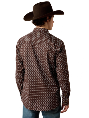 Chemise Western Rebel Coffee Bean Southwest - Homme