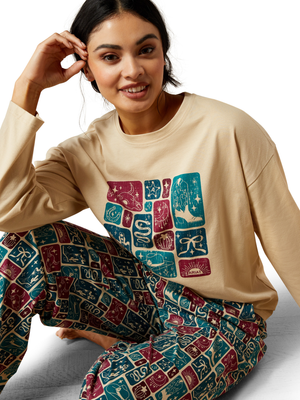 Ensemble pyjama Dreams Pajama Western Blocks - Femme