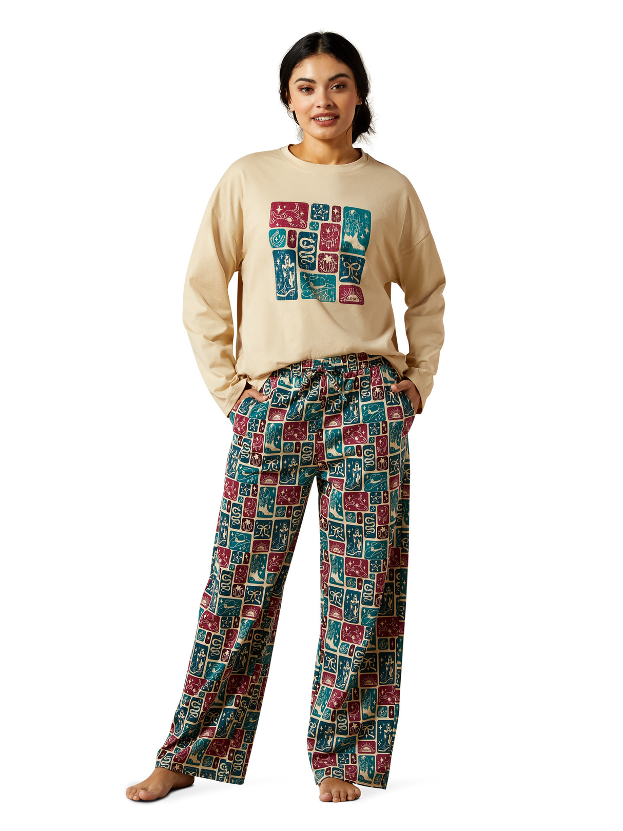 Ensemble pyjama Dreams Pajama Western Blocks - Femme
