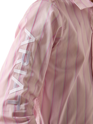 Girls' Pink Ombre Stripe Team Kirby Shirt
