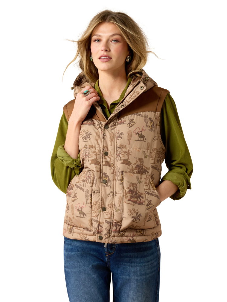 Veste sans manches Puffer Frontier - Femme
