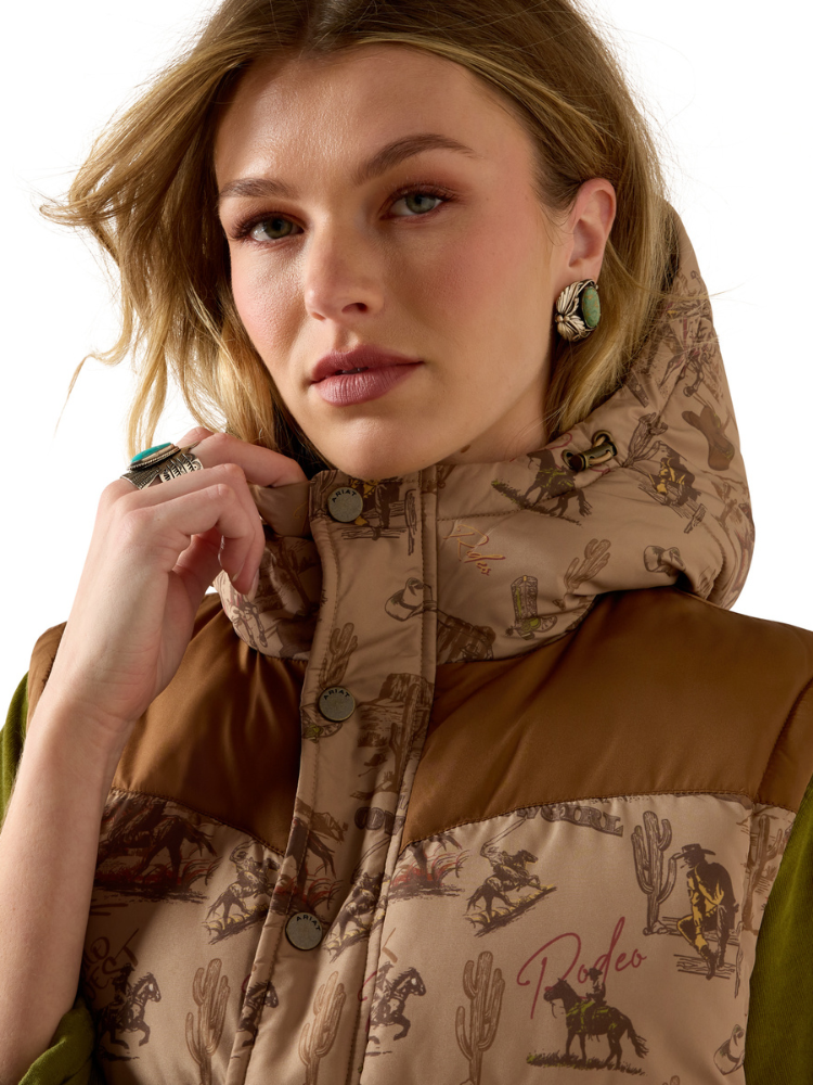 Veste sans manches Puffer Frontier - Femme