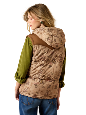 Veste sans manches Puffer Frontier - Femme