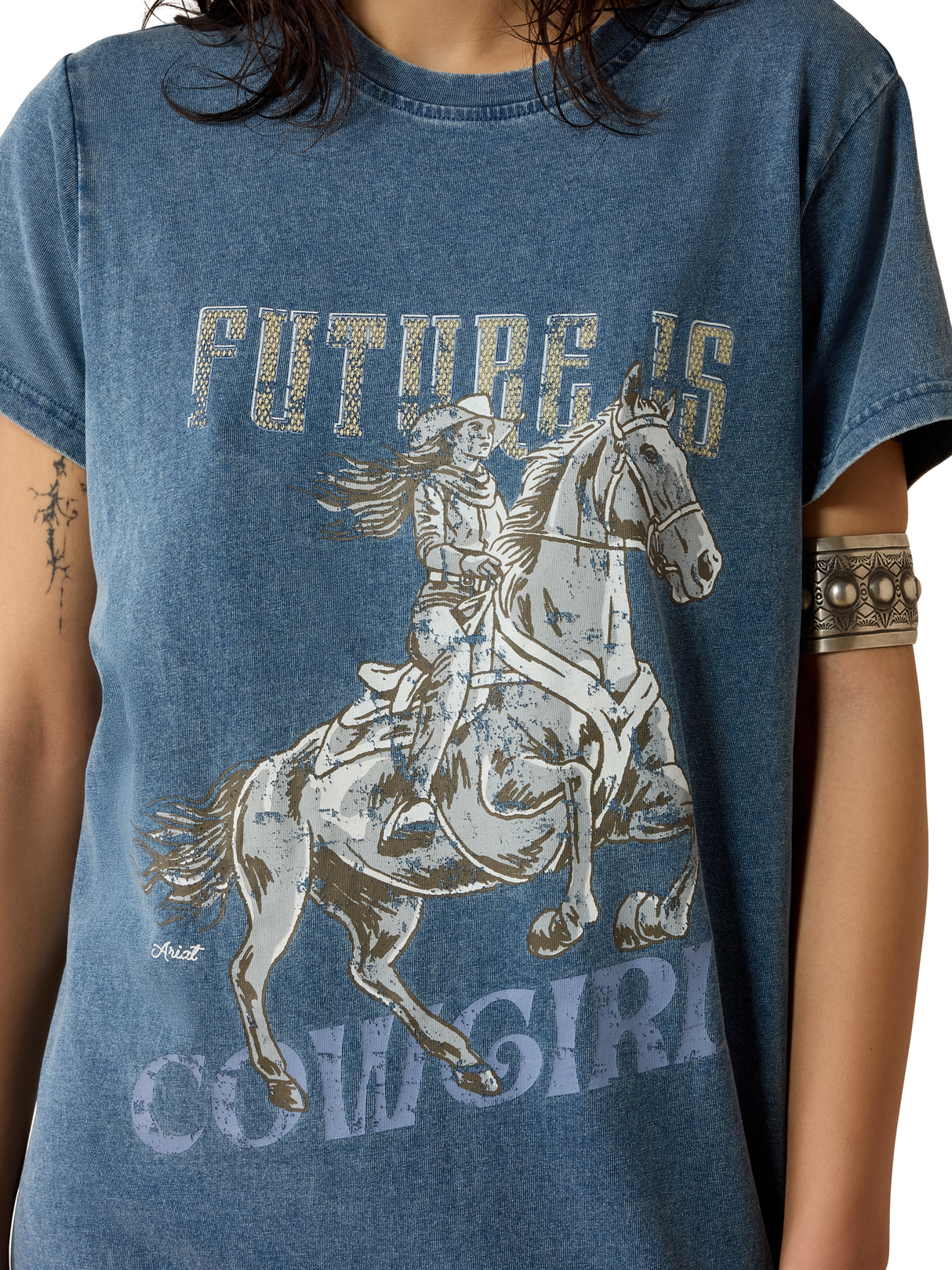 Women's Future is Cowgirl T-Shirt Dress