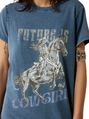 Women's Future is Cowgirl T-Shirt Dress