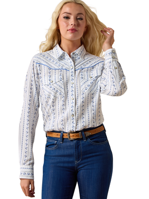 Grace Snap-Front Western Shirt - Women