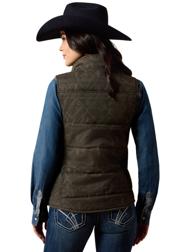 Veste sans manches Grizzly Quilted Beluga Rockwell - Femme