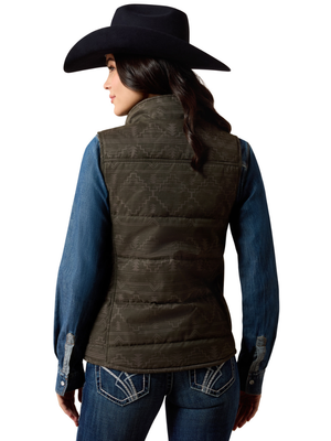 Veste sans manches Grizzly Quilted Beluga Rockwell - Femme