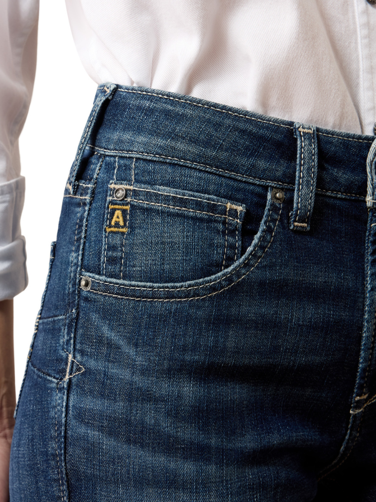 Jeans Western Mazie bootcut taille haute - Femme