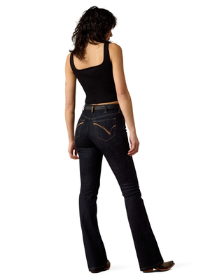 Jeans Western High Rise Quinn Boot Cut Rinse - Femme