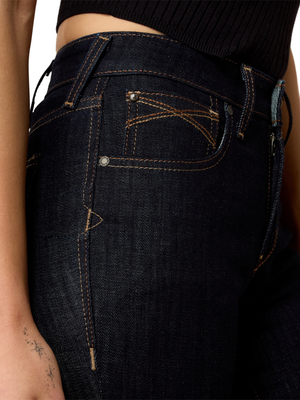 Jeans Western High Rise Quinn Boot Cut Rinse - Femme