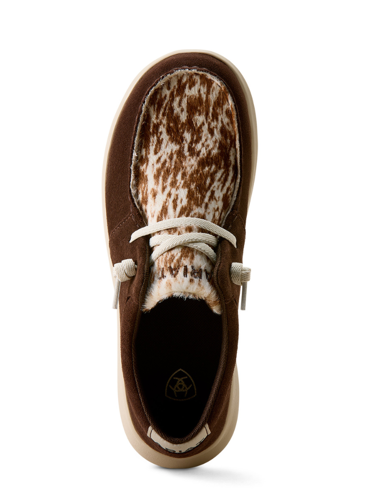 Soulier Hilo Coffee Bean Suede - Femme