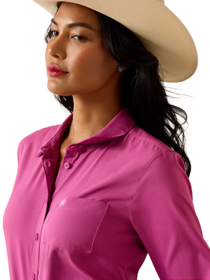 Kirby Pro Rose Sorbet Western Shirt - Women