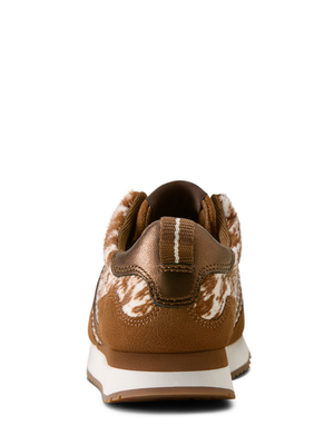 Chaussure Ranch Runner Chestnut Suede Speckled Cow - Femme
