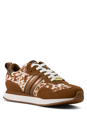 Chaussure Ranch Runner Chestnut Suede Speckled Cow - Femme