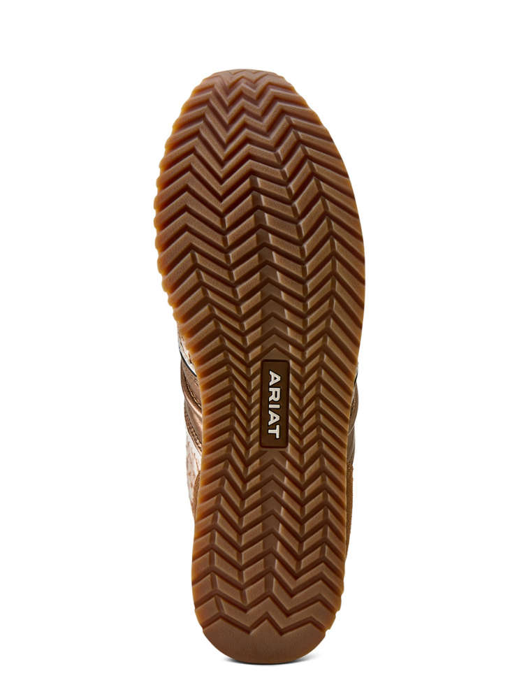 Chaussure Ranch Runner Chestnut Suede Speckled Cow - Femme