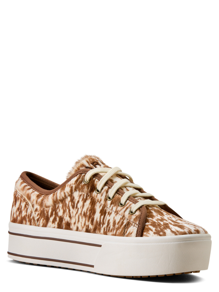 Soulier Skylar à plateforme Speckled Cow Print - Femme