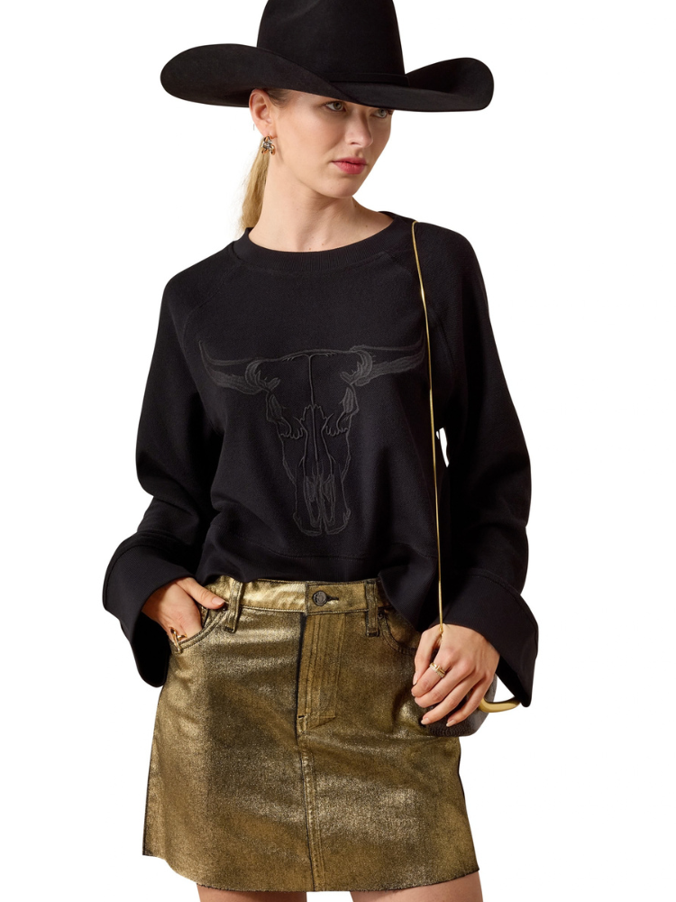 Chandail molleton Steer Statement - Femme