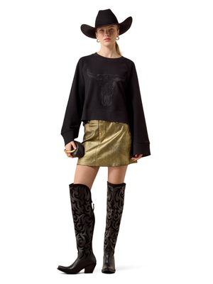 Chandail molleton Steer Statement - Femme