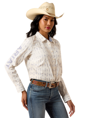 Women's Kirby Team Western Sea Salt Dewdrop Shirt