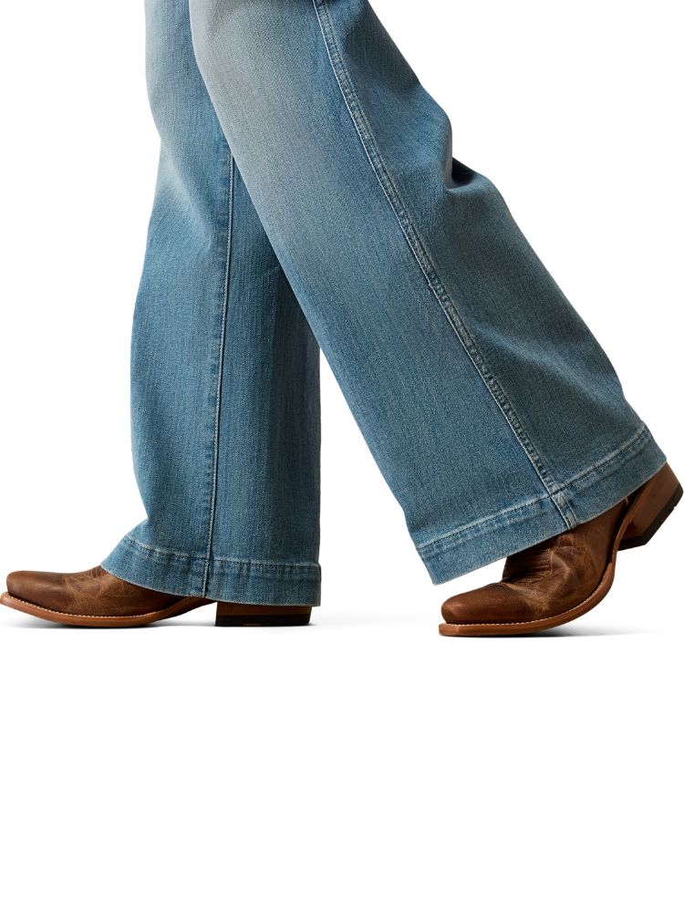 Jeans Western Ultra High Rise Luana Wide Leg - Femme