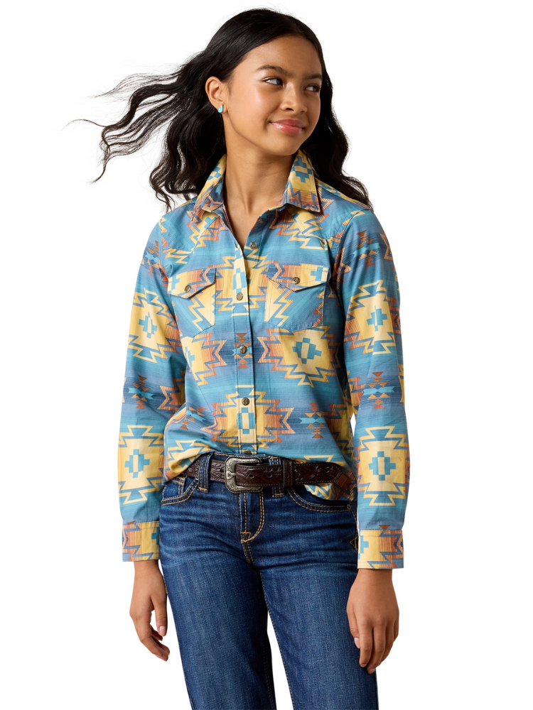 Chemise western Canyon Call Snap - Fille