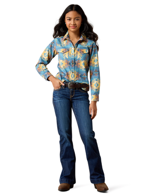 Chemise western Canyon Call Snap - Fille